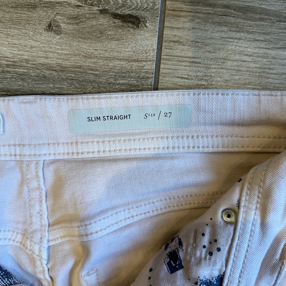 Anthropologie Pilcro distressed light pink jeans - Picture 4 of 5